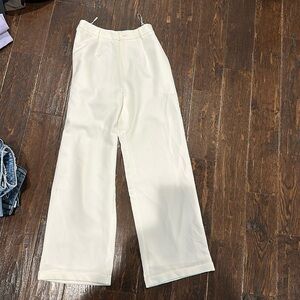 Princess Polly white trousers, size 4